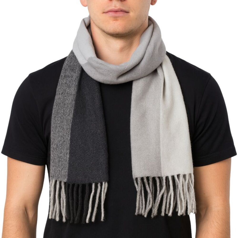 Alpine Swiss Mens Scarf Softer Than Cashmere Scarves Plaids Womens Winter Shawl
